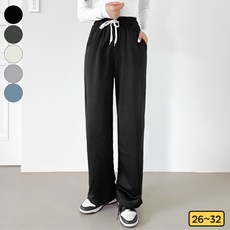 가비진 여성용 일자 와이드핏 허리 밴드 트레이닝 팬츠 바지 숏/롱 기장 선택가능 빅사이즈까지 패션의류/잡화/여성패션 반품 최저가 6,240원