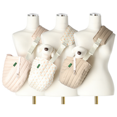 Honest 반려동물 두바림 슬링백, 핑크플라워, 1개 반려동물용품/강아지 용품 반품 최저가 25,100원