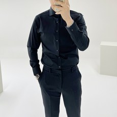 아도르클래식 와이드 카라 버튼 리스 정장 프리미엄 남자 와이셔츠 패션의류/잡화/남성패션 반품 최저가 10,980원