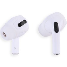 ACOUS 앵거바디 퓨어리스트 이어버드 이어폰 실리콘 커버 미끄럼 방지 스포츠 커버 애플 에어팟프로 에어팟3 에어팟프로2 전용 이어스킨즈, EP2303001, 화이트 가전디지털/음향기기 반품 최저가 13,930원