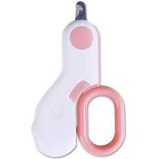 울리올리 반려동물 LED 미니 가위형 혈관 확인 발톱깎이, 코랄핑크, 1개 반려동물용품/강아지 용품 반품 최저가 5,920원
