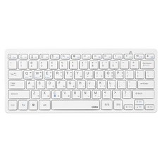 코시 태블릿PC 휴대폰 무선 블루투스 텐키리스 키보드, 화이트, KB4072BT 가전디지털/키보드/마우스 반품 최저가 16,610원