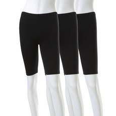 캐리루시 스판 면 5부 속바지 레깅스 3p 패션의류/잡화/속옷/잠옷 반품 최저가 14,500원