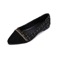 엘쏘 투톤 메탈 레이어드 플랫 슈즈 패션의류/잡화/여성패션 반품 최저가 11,190원