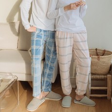 디에스도씨 커플용 극세사 수면 잠옷 바지 세트 패션의류/잡화/속옷/잠옷 반품 최저가 12,580원