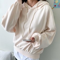 더매드문 팔레트 나그랑 루즈핏 벌룬소매 무지 크롭 후드 패션의류/잡화/여성패션 반품 최저가 16,740원