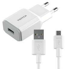 요이치 제우스 퀄컴 3.0 지원 USB 고속 충전기 + 5핀 고속 충전 케이블 100cm, 혼합색상, 1세트 가전디지털/휴대폰 액세서리 반품 최저가 6,680원