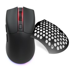 제닉스 타공 무선 게이밍마우스 TITAN GM AIR WIRELESS, 블랙 가전디지털/키보드/마우스 반품 최저가 19,360원