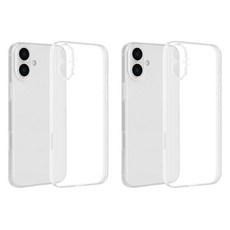 UBX 아이폰 하드 PC 슬림 변색에강한 클리어 휴대폰 케이스 2p 가전디지털/휴대폰 액세서리 반품 최저가 3,870원