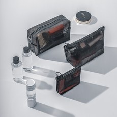 생활공식 메쉬 멀티 화장품 파우치 3종 세트 패션의류/잡화/여성패션 반품 최저가 8,550원