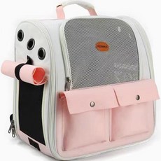스페이스캣 럭키세븐 반려동물 이동가방, 핑크, 1개 반려동물용품/펫티켓 산책용품 반품 최저가 27,020원