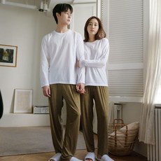 에이원 커플용 피치기모 뉴 스트라이프 잠옷 바지 파자마 패션의류/잡화/속옷/잠옷 반품 최저가 8,900원