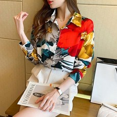 어썸풀 폴링 플라워 블라우스 패션의류/잡화/여성패션 반품 최저가 8,390원