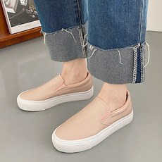 베이직 통굽 가죽 슬립온 패션의류/잡화/여성패션 반품 최저가 6,930원