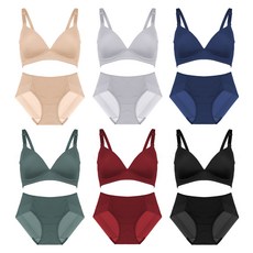 볼리쉬 몰드 노와이어 보정 브라 6종 + 팬티 6종 세트 VBR-1035S 패션의류/잡화/속옷/잠옷 반품 최저가 70,710원
