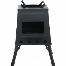 해피캠핑 접이식 화목난로 35 x 47 cm, GTS53479(블랙) 가전디지털/계절가전 반품 최저가 76,140원