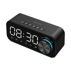 제노브 베릭스 LED 클락 블루투스 스피커 CT-25, 블랙 undefined/undefined 반품 최저가 15,460원