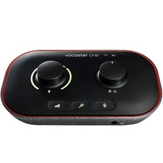 포커스라이트 오디오 인터페이스, Vocaster one 가전디지털/음향기기 반품 최저가 134,680원