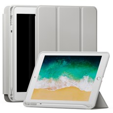 신지모루 스마트커버 펜슬 수납 태블릿 케이스, 웜 그레이, 1개 가전디지털/태블릿PC 반품 최저가 9,030원