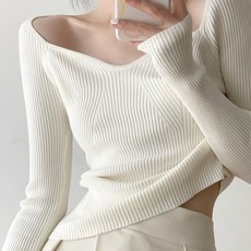 아이엠몽 여성용 글리스 오프숄더 골지 니트 티셔츠 패션의류/잡화/여성패션 반품 최저가 4,770원