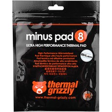 더머그리즐리 Minus Pad 8 서멀패드 20 x 120 x 3 mm 서멀패드, 1개 가전디지털/PC부품 반품 최저가 42,080원
