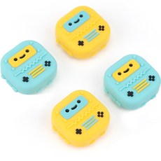 업마켓 닌텐도 스위치 긱쉐어 캐릭터 스틱커버 게임로봇 2종 x 2p 세트, 1세트 가전디지털/게임 반품 최저가 4,760원