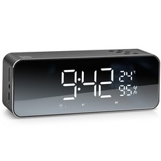 브리츠 포터블 디지털 시계 v5.2 블루투스 스피커, BZ-MX2800 가전디지털/음향기기 반품 최저가 46,150원