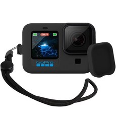 스페이스쉴드 고프로 히어로12 호환 실리콘 케이스, 블랙, 1개 가전디지털/카메라 반품 최저가 10,720원