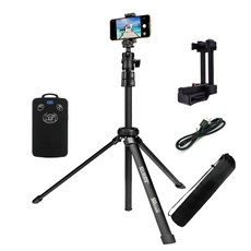 셀루미 휴대폰 DSLR 전문가용 무선 블루투스 삼각대 풀세트 매트블랙 130cm, SEL-VCT1500G, 1개 가전디지털/휴대폰 액세서리 반품 최저가 32,380원