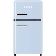 BELLE 레트로 글라스 83L 2도어 냉장고, RD09ASBH 가전디지털/냉장고 반품 최저가 315,000원