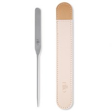 닐로 304스테인리스 메이크업 파운데이션 믹싱 스파츌라 + 가죽케이스, 실버, 1세트 뷰티/뷰티소품 반품 최저가 6,160원