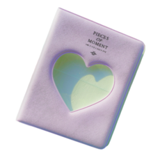 AppleMint 러블리 포토카드 앨범, 퍼플, 64매 가전디지털/카메라 반품 최저가 8,830원