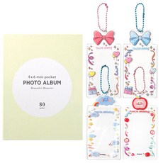 80포켓 포토앨범 + 투명 포토카드 홀더 4종 세트, 40매, 랜덤발송(포토앨범) 가전디지털/카메라 반품 최저가 5,850원