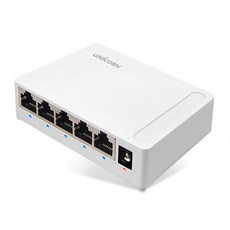 유니콘 기가비트 5포트 스위칭허브, 1개 가전디지털/PC주변기기 반품 최저가 6,140원