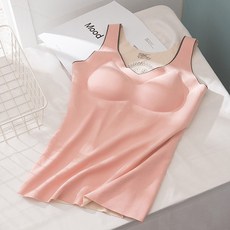 여성용 브이라인 브라탑 내장 이너 보온나시 패션의류/잡화/속옷/잠옷 반품 최저가 7,150원