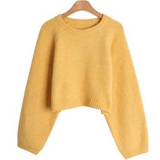 여성용 세크린 루즈핏 나그랑 라운드 크롭 니트 cpnt4181k2b 패션의류/잡화/여성패션 반품 최저가 24,580원