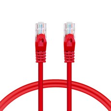 AVIVE 고급형 UTP 3m CAT6 랜선 케이블, RED, 1개 가전디지털/PC주변기기 반품 최저가 2,490원