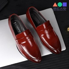 몬드스팟 3cm 투톤 그라데이션 유광 컬러 남성화 구두 레드와인(DM336) 패션의류/잡화/남성패션 반품 최저가 27,500원