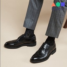 몬드스팟 3cm 쿠션 윙팁 남성화 정장구두 블랙(DM326) 패션의류/잡화/남성패션 반품 최저가 32,100원