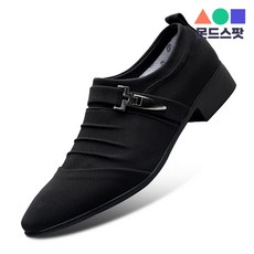 몬드스팟 3cm 버클 포인트 뾰족코 남성화 캐주얼 구두 블랙(DM330) 패션의류/잡화/남성패션 반품 최저가 23,510원