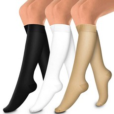 몬스터 스포츠 압박 양말 3족 세트, 블랙, 화이트, 베이지, 1개 패션의류/잡화/남성패션 반품 최저가 12,320원