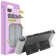 호후 아키토모 닌텐도 스위치 OLED 풀커버 투명 하드 케이스, 1개 가전디지털/게임 반품 최저가 7,500원