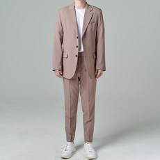 애플리 남성용 4계절 플랩포켓 쓰리버튼 자켓 팬츠 수트 셋업 패션의류/잡화/남성패션 반품 최저가 63,910원