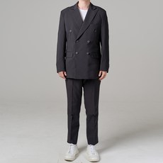 애플리 남성용 사계절 플랩포켓 더블 자켓 + 수트 팬츠 세트 패션의류/잡화/남성패션 반품 최저가 63,910원