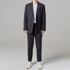 애플리 남성용 사계절 아웃포켓 투버튼 자켓 + 수트 팬츠 세트 패션의류/잡화/남성패션 반품 최저가 42,610원