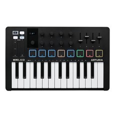 아투리아 미니랩3 키보드, Black, MiniLab 3, 1개 가전디지털/음향기기 반품 최저가 129,500원