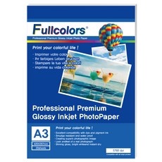 풀컬러즈 포토용지 260g, A3, 20개 가전디지털/프린터/복합기 반품 최저가 9,080원