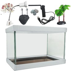 로라펫 포어틀 터틀 거북이 휴게소 세트, 화이트, 1개 반려동물용품/관상어 용품 반품 최저가 28,440원