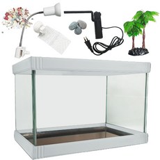 로라펫 포어틀 터틀 거북이 쉼터 세트, 화이트, 1개 반려동물용품/관상어 용품 반품 최저가 26,460원