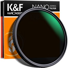케이앤에프컨셉 NANO X Fader X자없는 가변필터 62mm, ND32-ND512 가전디지털/카메라 반품 최저가 51,100원